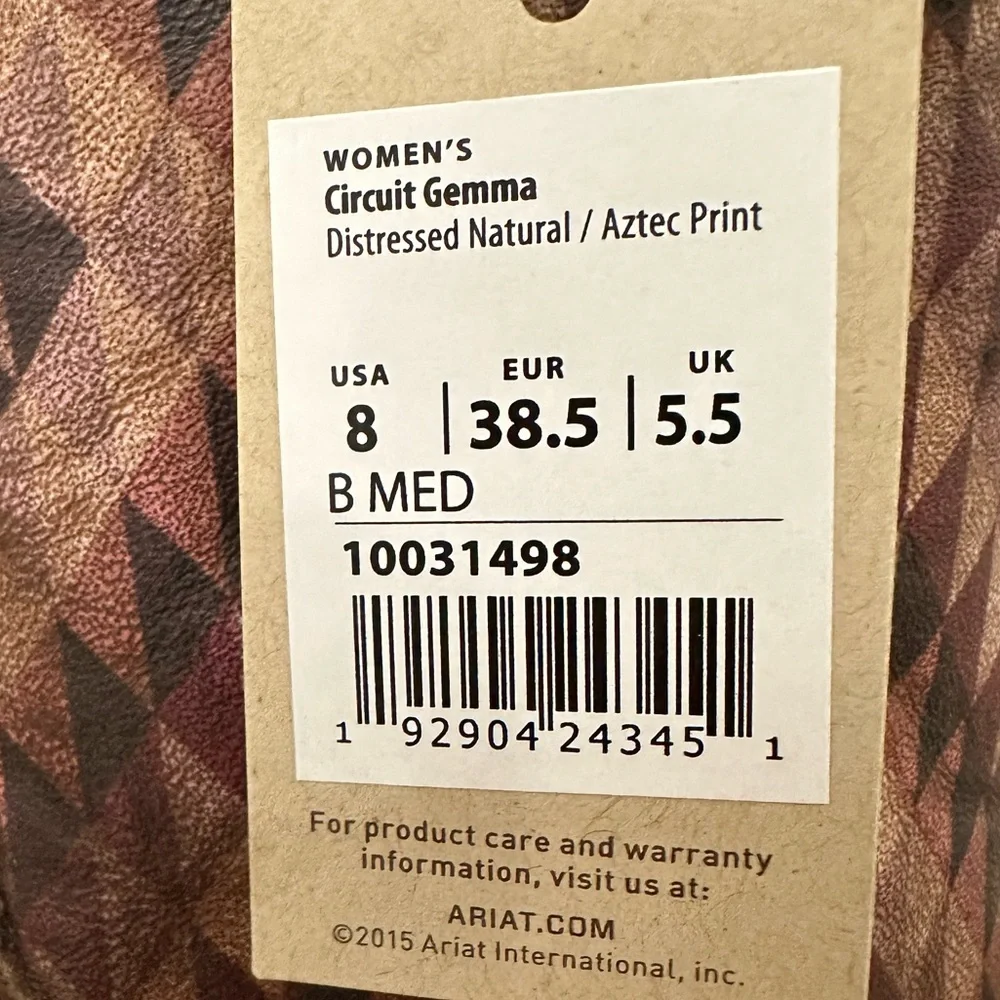 New Ariat Circuit Gemma Boots - Picture 11 of 13